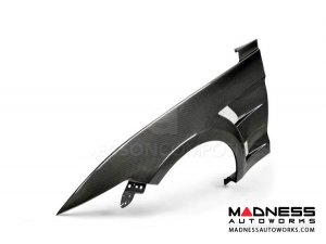 Ford Mustang Front Fenders - Anderson Composites - Carbon Fiber Set